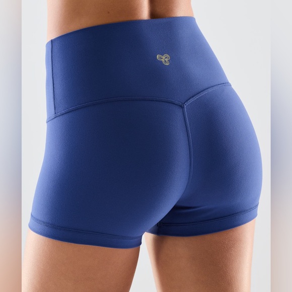 Aritzia Pants - Aritzia GOLDEN BUTTER Byron Blue Cheeky Hi-Rise 3" Short